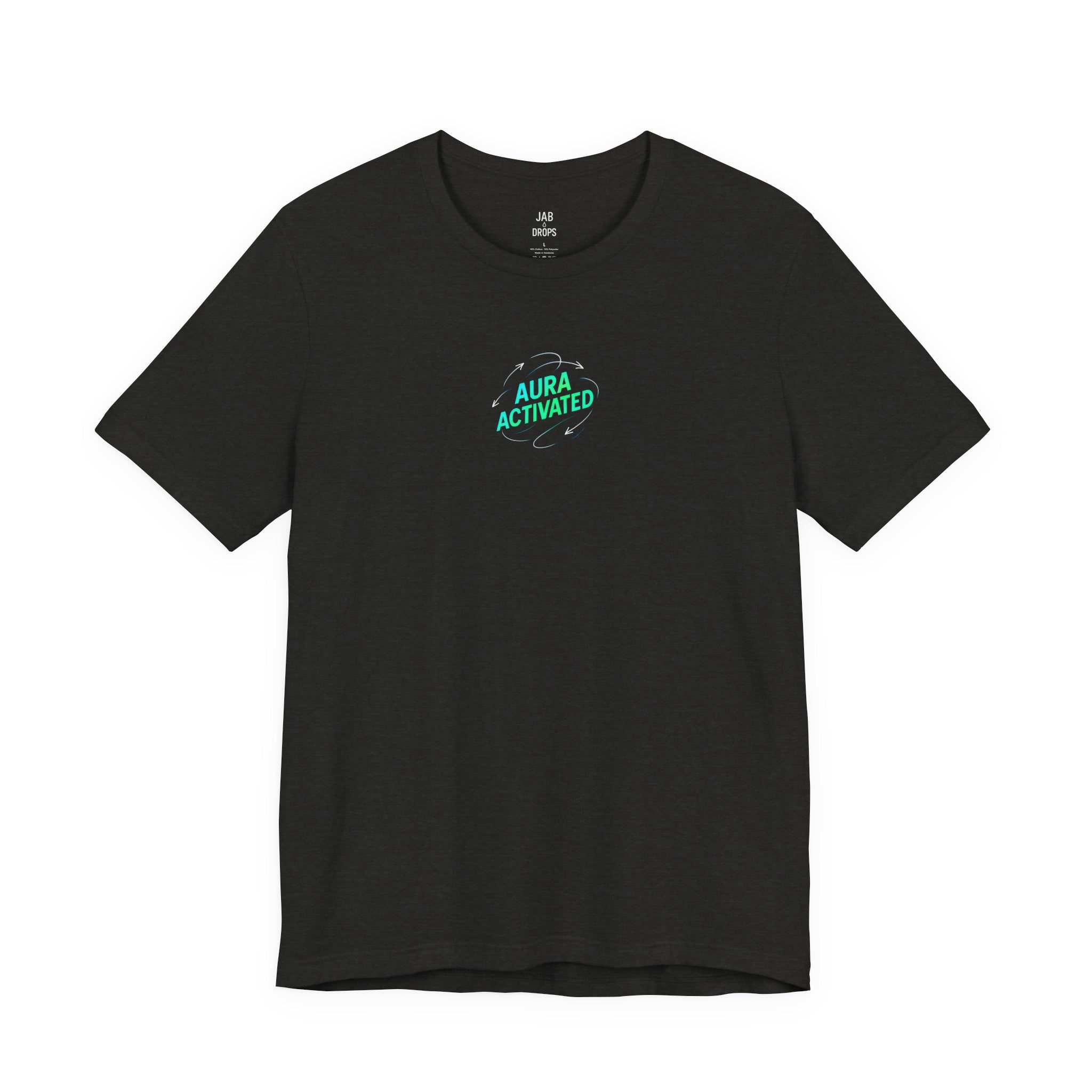 Aura Activated Tee: Cyan