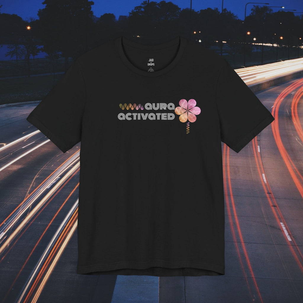 Aura Activated Message Tee: Yellow