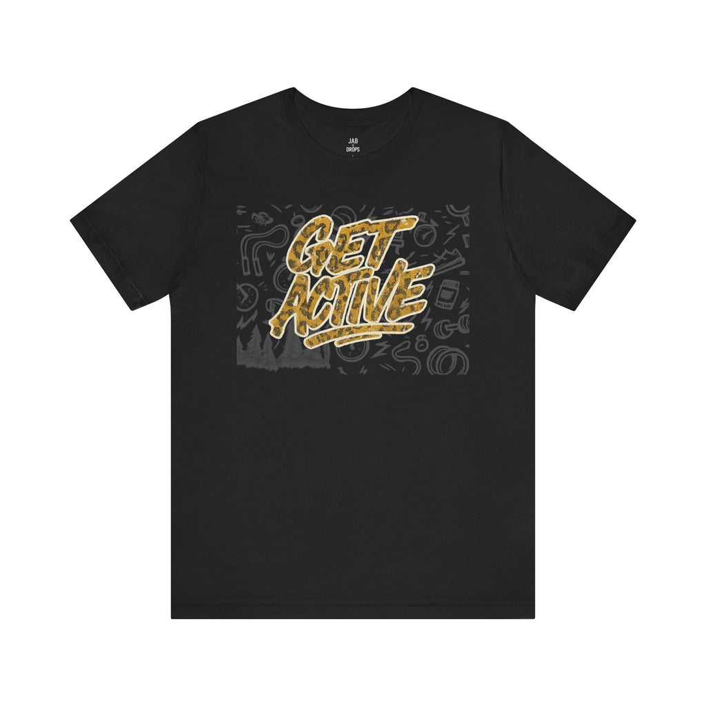Get Active Leopard Print Tee