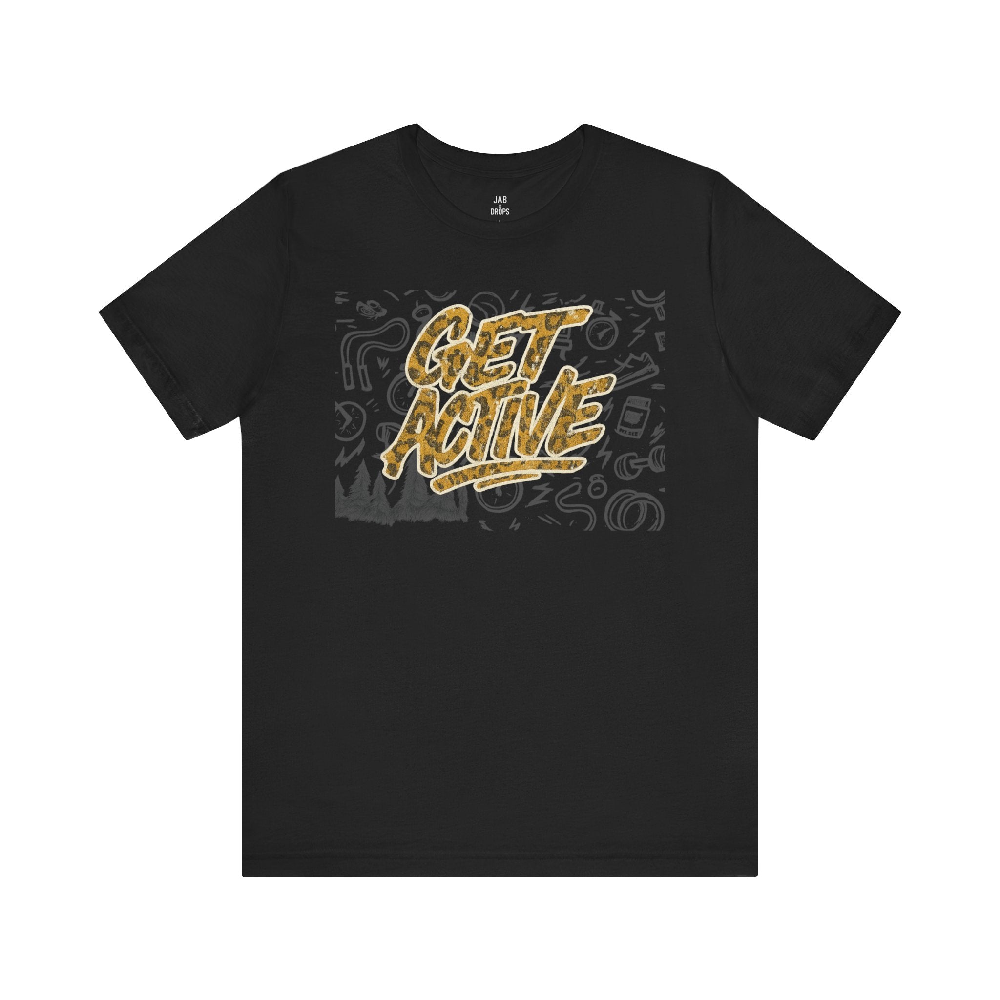 Get Active Leopard Print Tee