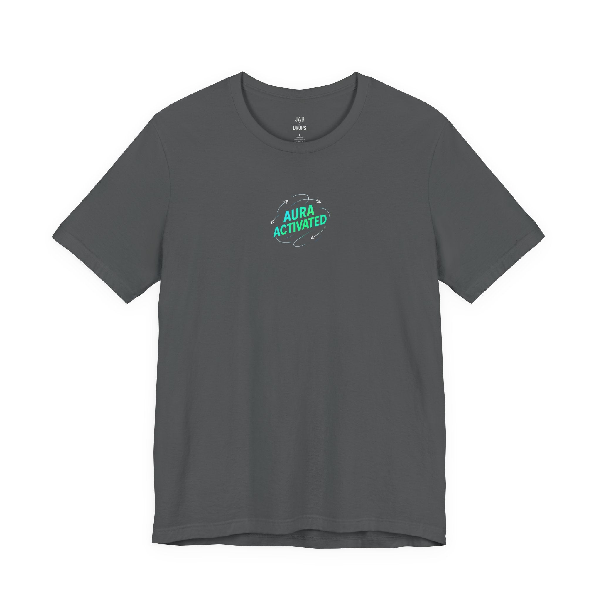 Aura Activated Tee: Cyan