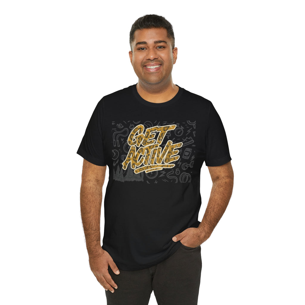 Get Active Leopard Print Tee