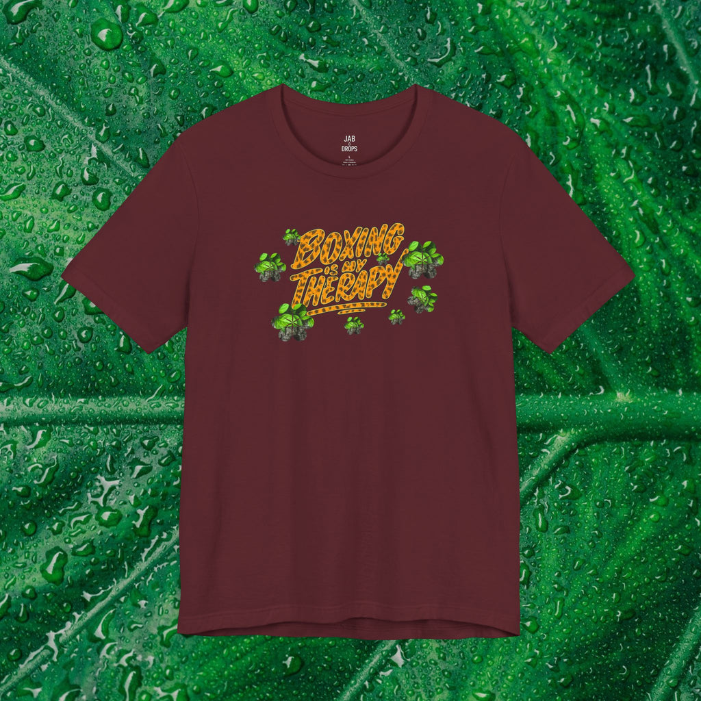 Leaf Drop Leopard Print Tee