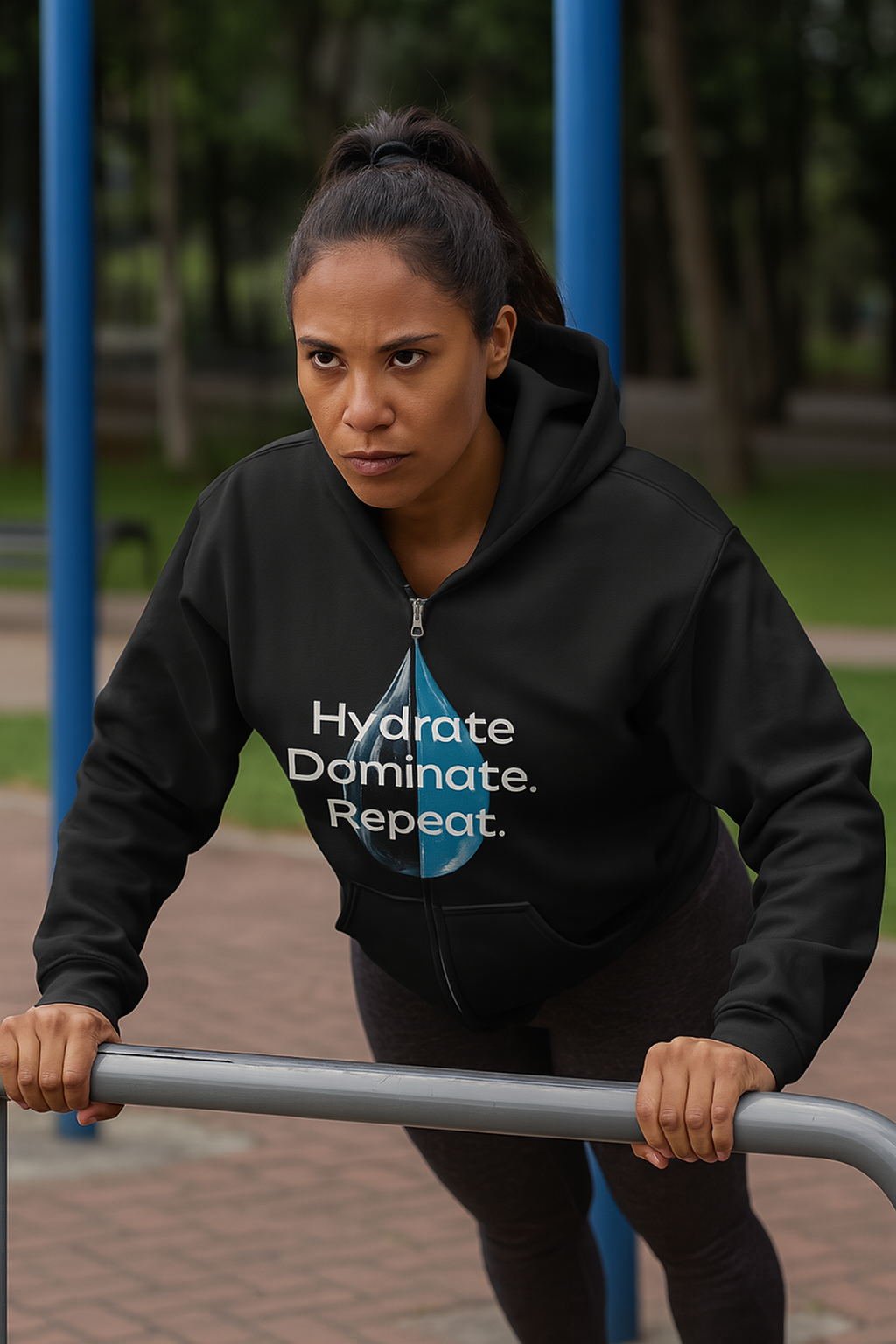 Water Cycle Full Zip Hoodie