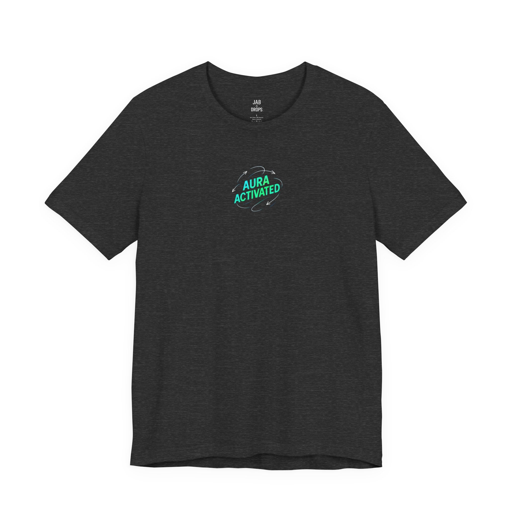 Aura Activated Tee: Cyan