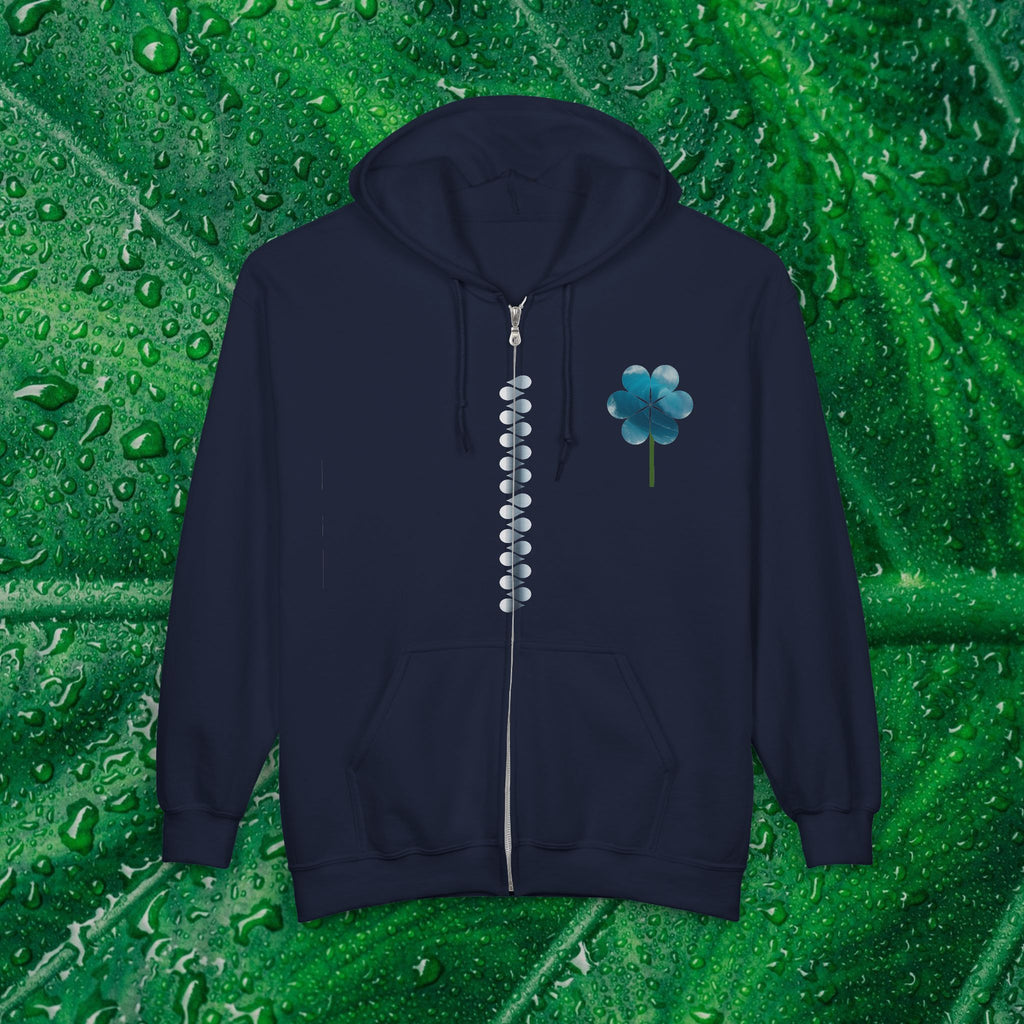 Drop Petals Full Zip Hoodie