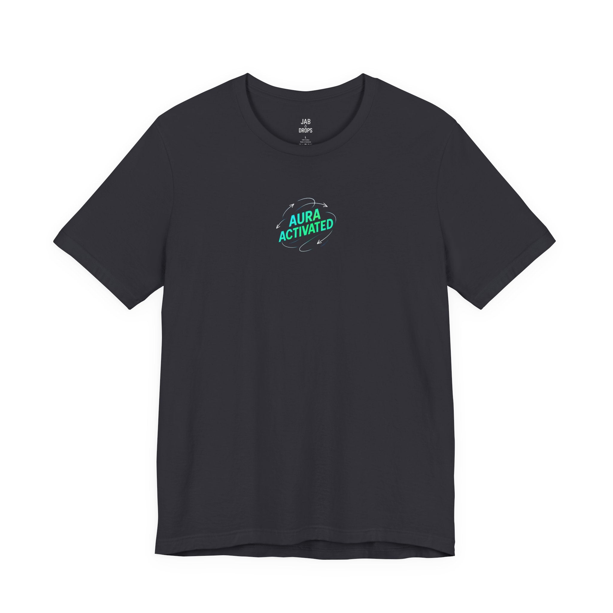 Aura Activated Tee: Cyan