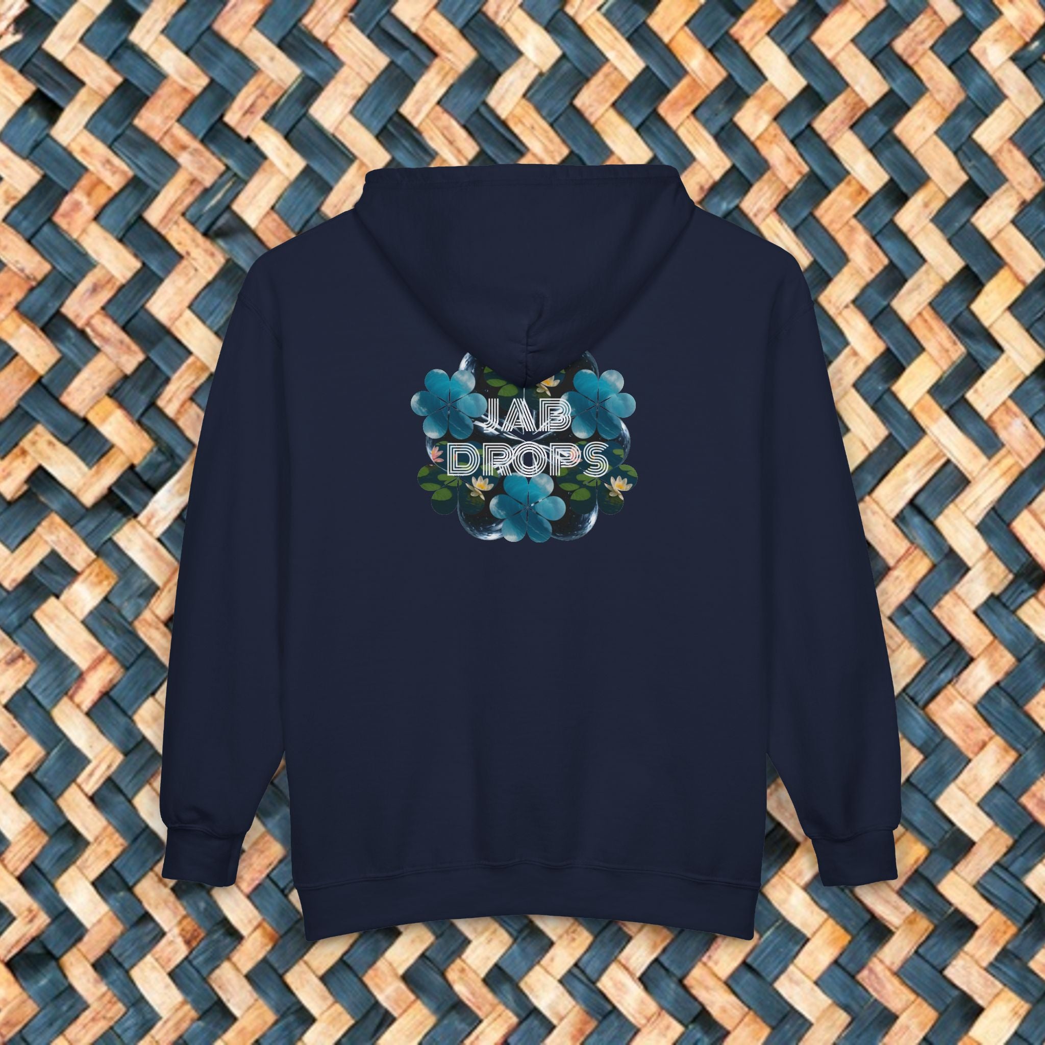 Drop Petals Full Zip Hoodie