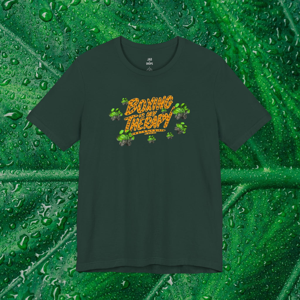 Leaf Drop Leopard Print Tee