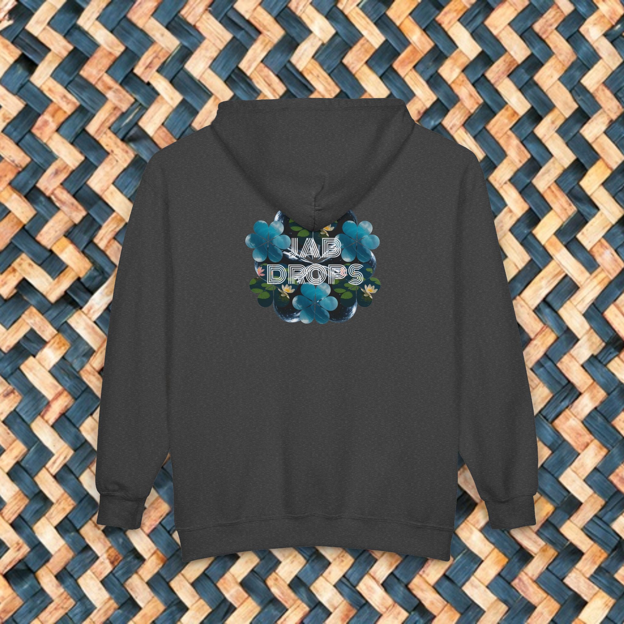 Drop Petals Full Zip Hoodie