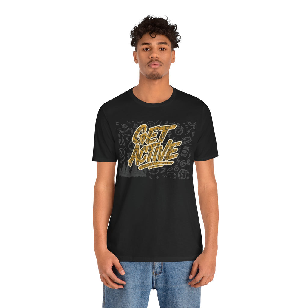 Get Active Leopard Print Tee