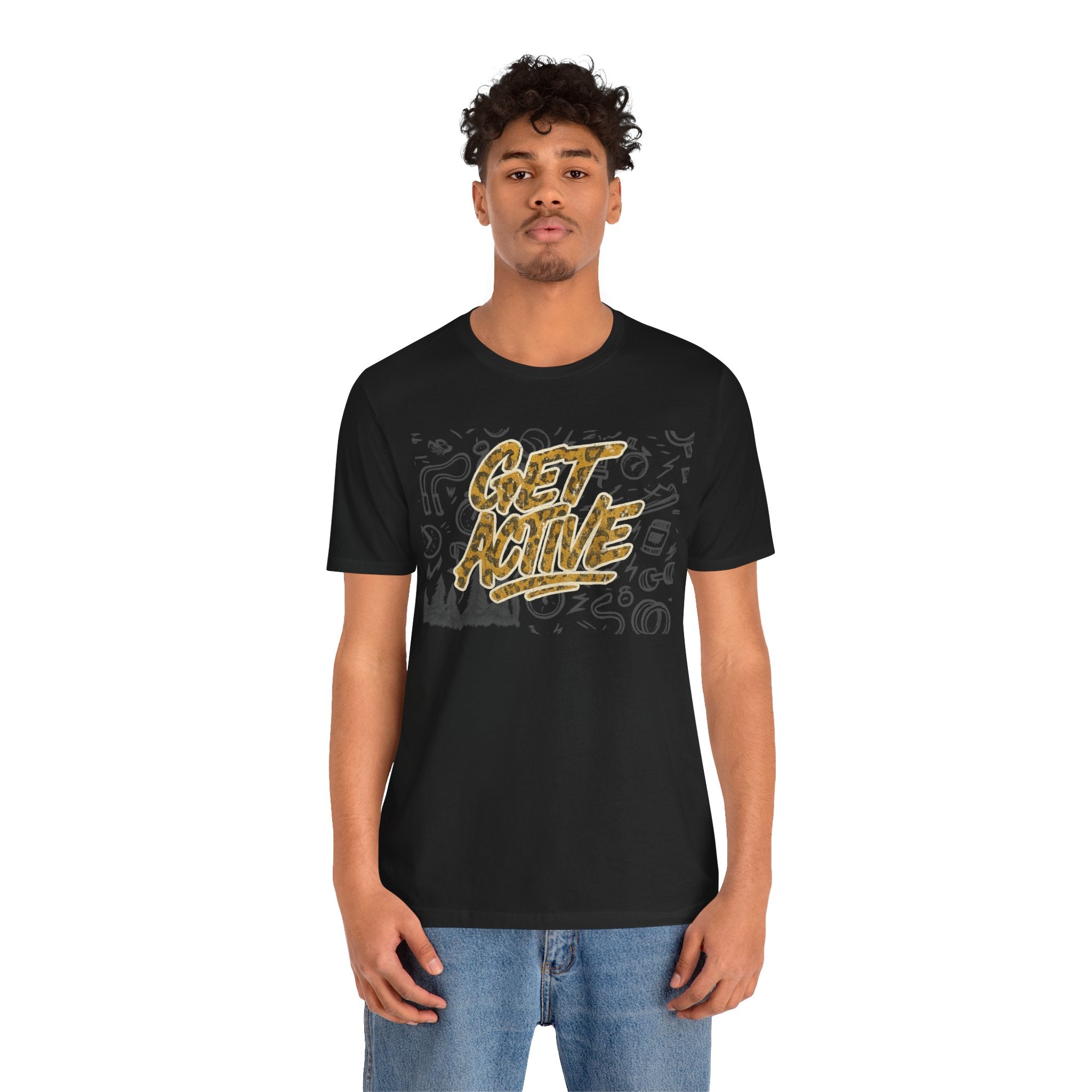 Get Active Leopard Print Tee