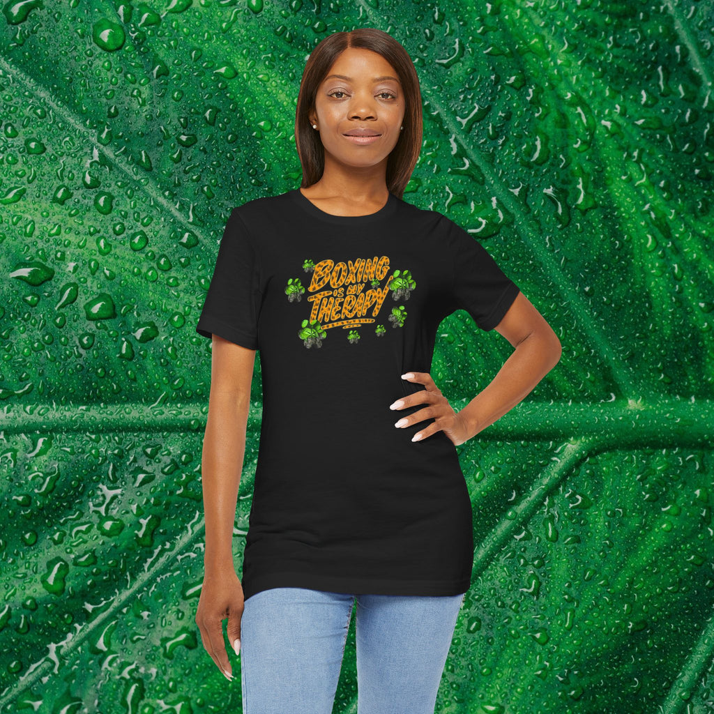 Leaf Drop Leopard Print Tee