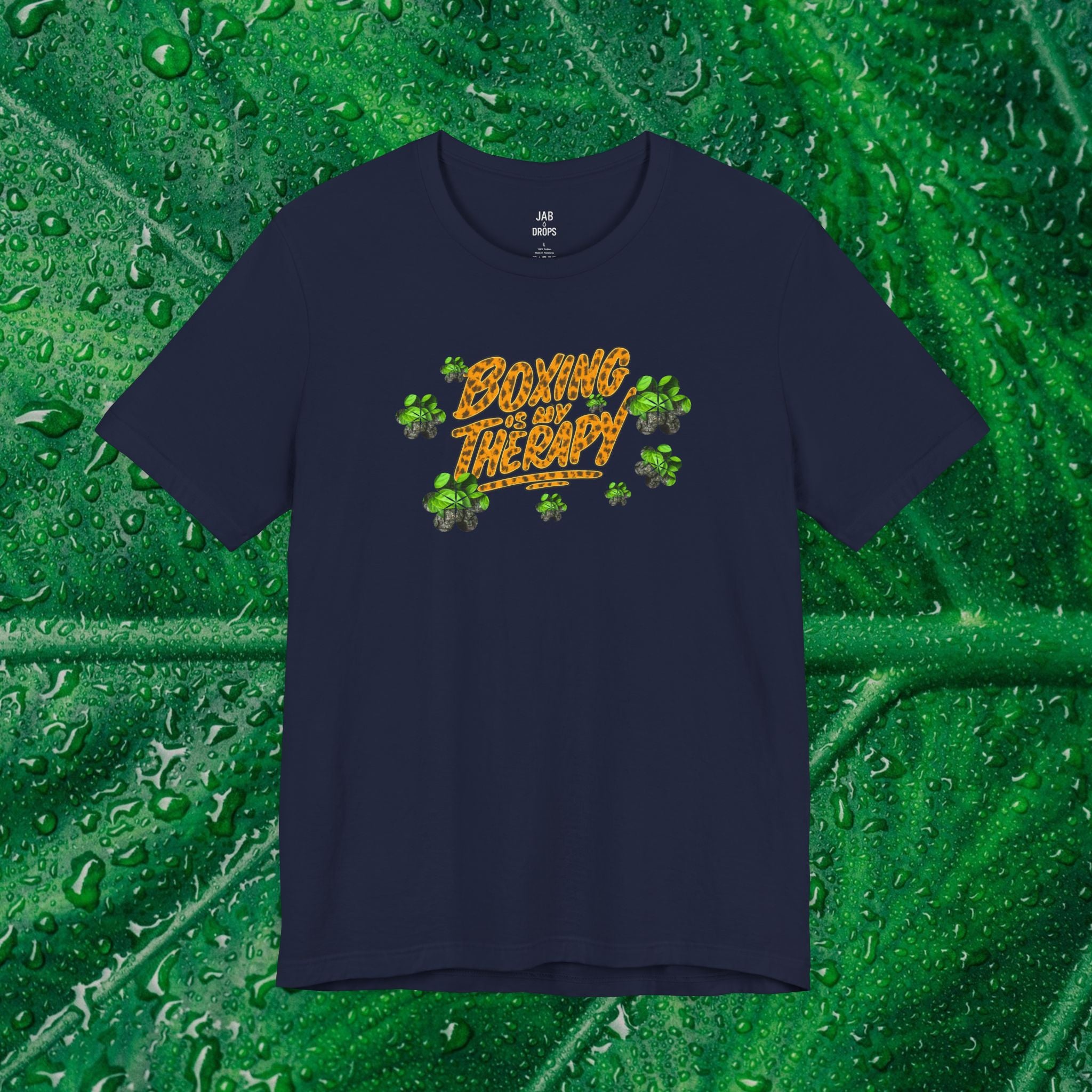 Leaf Drop Leopard Print Tee